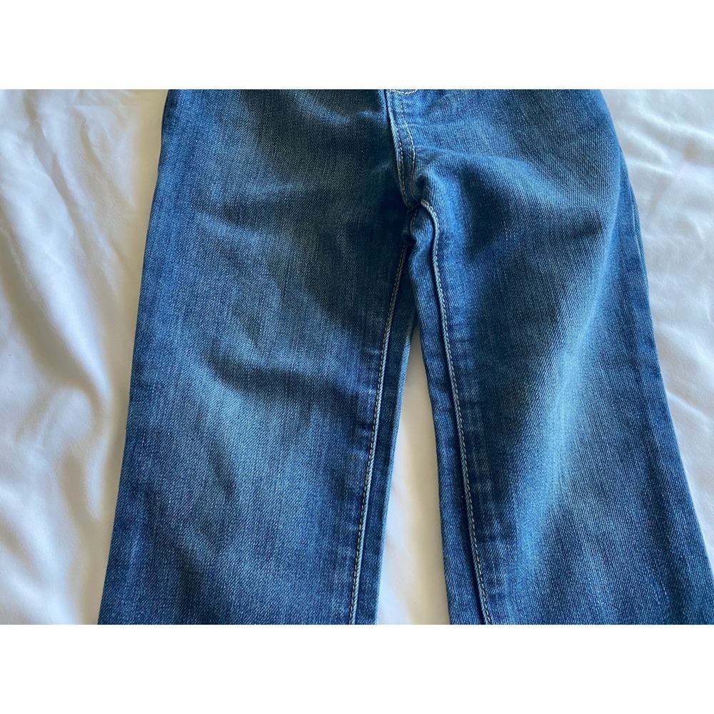 Childrens Place Boys Denim Bootcut Jeans Size 3T Blue Adjustable Waist - Picture 12 of 12